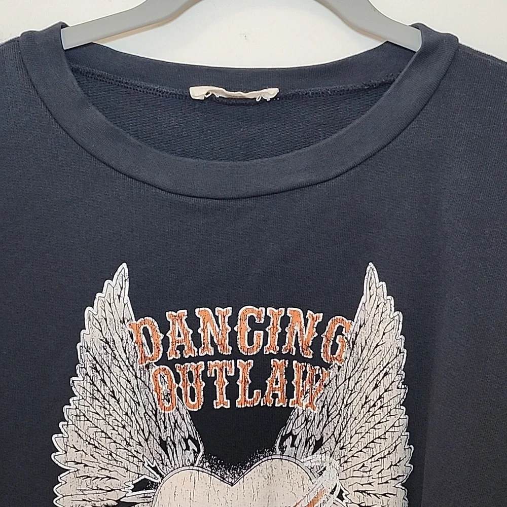 Spell Sweaters New Spell Designs Dancing Outlaw Organic Sweater Sz S